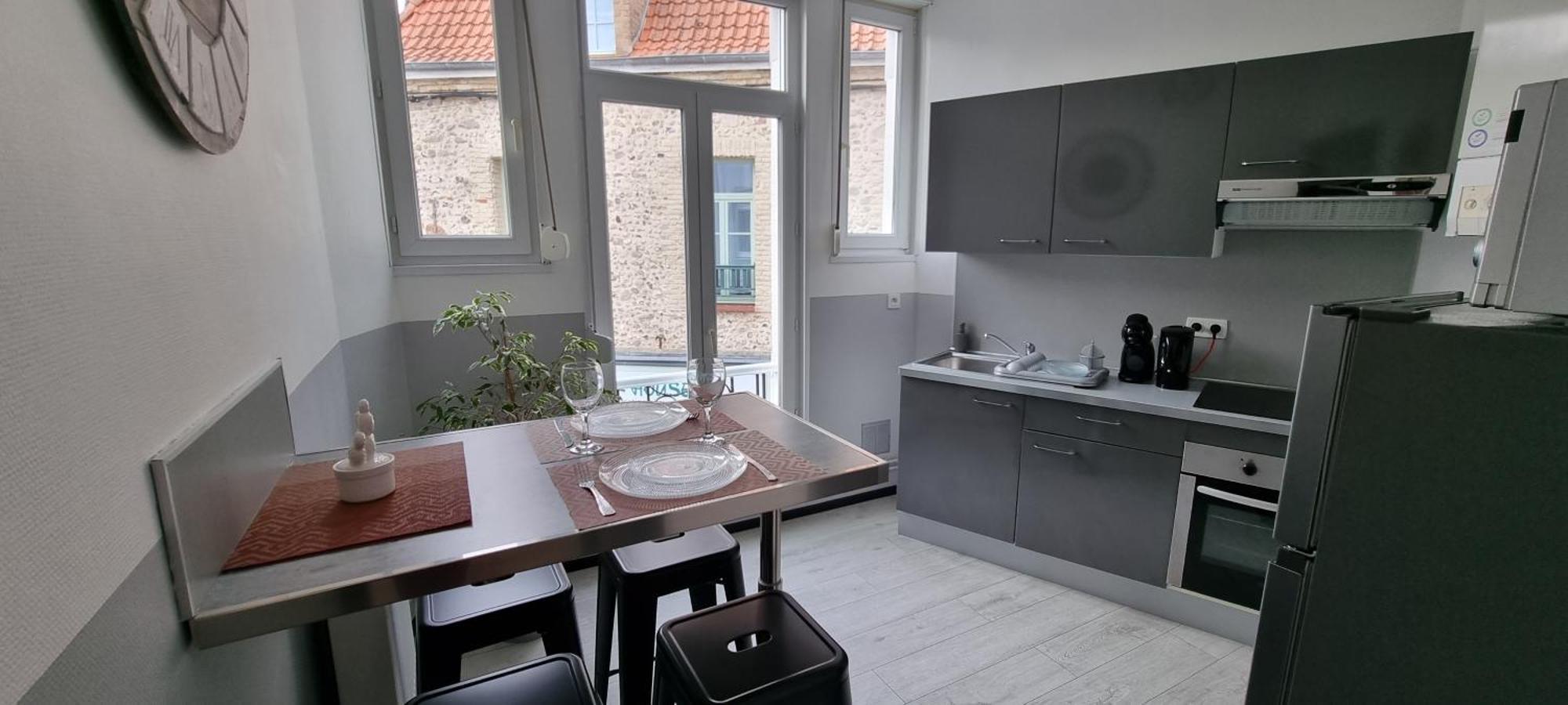 Elegant Appartement Centre Ville - 4 Pers Étaples Exterior foto